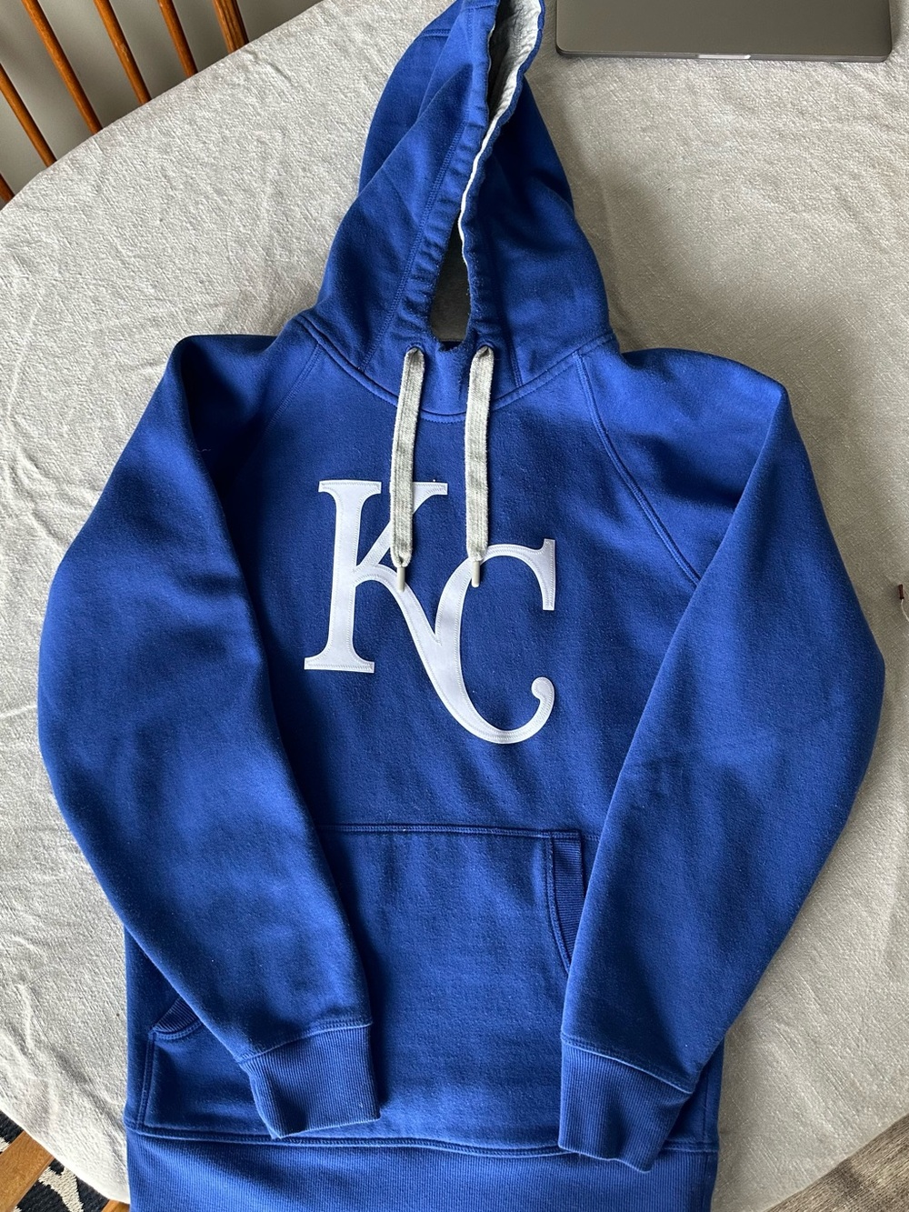 Antigua Royal Blue Pullover with White Logo Tag